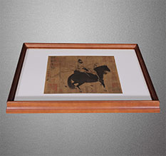 舞阳书画装裱配框服务案例